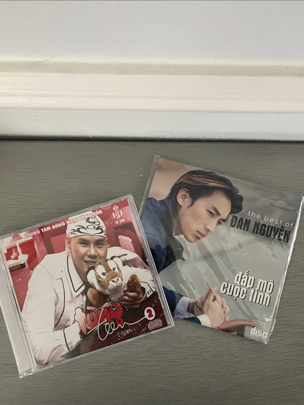 2 Vietnamese CD Albums - Đắp Mộ Cuộc Tình & Phan dinh tung